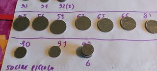 26 Monete 50-100 Lire Anni '50-'90