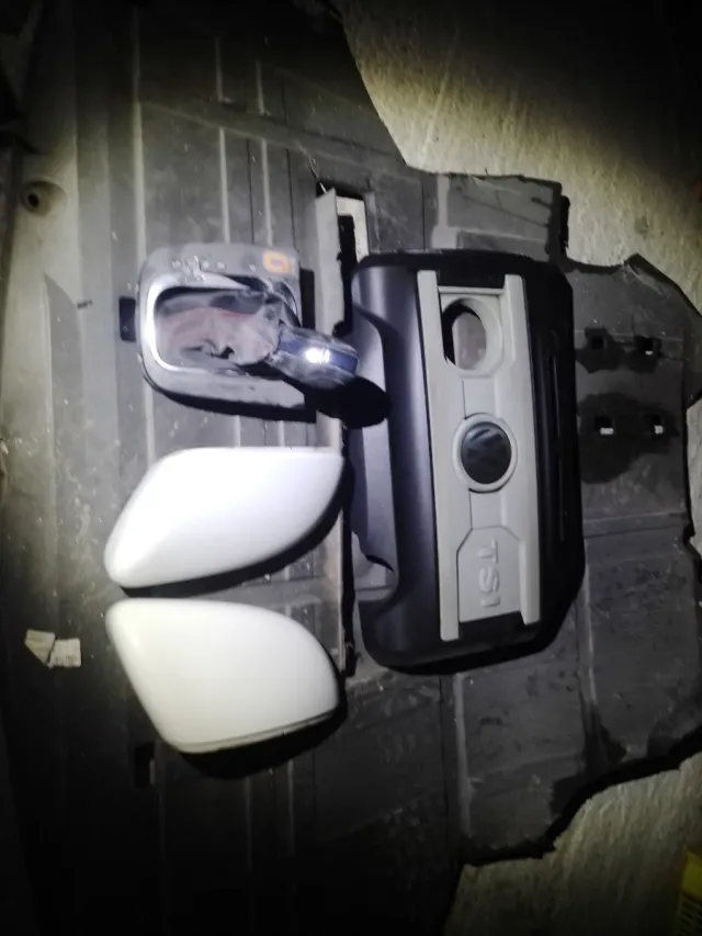 Pomo DSG Golf 6 + Tapas Retrovisor + Tapa Motor