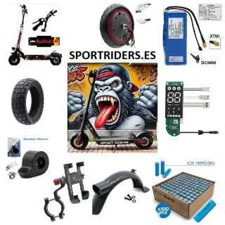 Rueda 10x3-6,5 Tubeless Smartgyro Dualtron