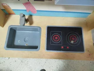 Cocinita de juguete madera