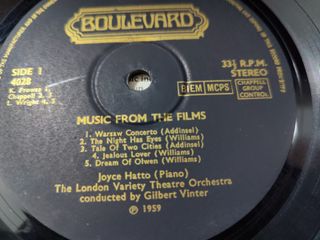 Vinilo Joyce Hatto - Music from the films