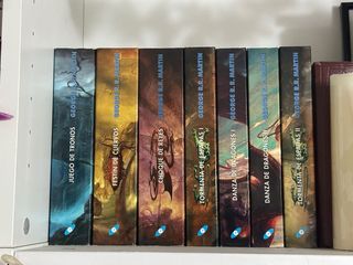 saga de 7 libros de juego de tronos