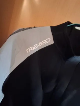 Traje Neopreno Tribord Corto Negro/Gris