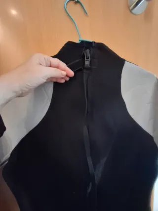 Traje Neopreno Tribord Corto Negro/Gris
