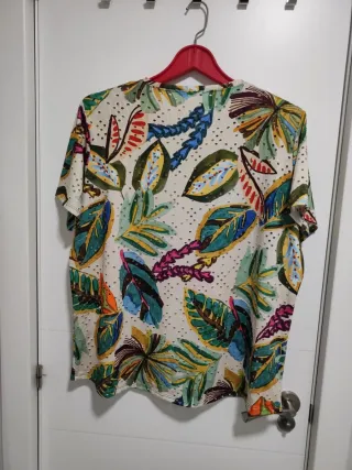 Camisola fiesta talla 48 multicolor