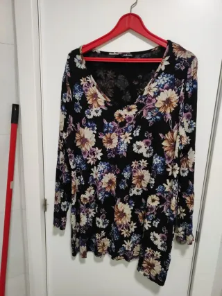 Camisola fiesta talla 48 multicolor