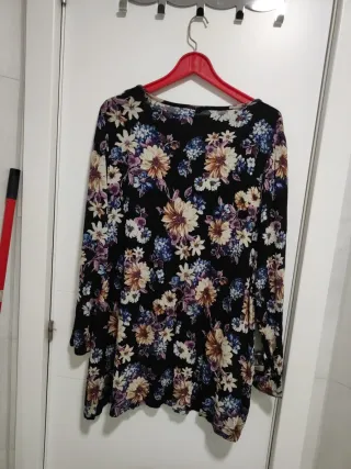 Camisola fiesta talla 48 multicolor