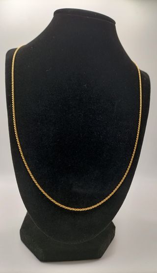 Cadena Oro 18k - Salomónica - 6,72gr - 60 cm