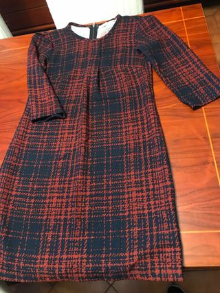 Vestido fino estampado