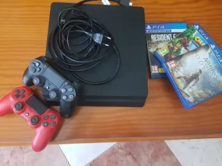 Consola PS4 + 2 Mandos + Juegos