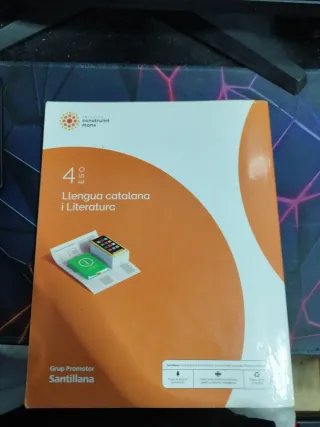 Libro de llengua catalana i literatura 4 Eso