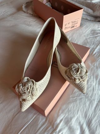 Pretty Ballerinas Bailarinas Malla Beige Talla 42