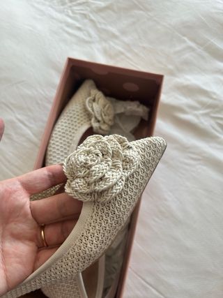 Pretty Ballerinas Bailarinas Malla Beige Talla 42