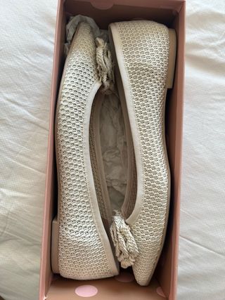 Pretty Ballerinas Bailarinas Malla Beige Talla 42