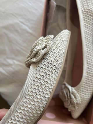 Pretty Ballerinas Bailarinas Malla Beige Talla 42