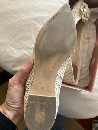 Pretty Ballerinas Bailarinas Malla Beige Talla 42