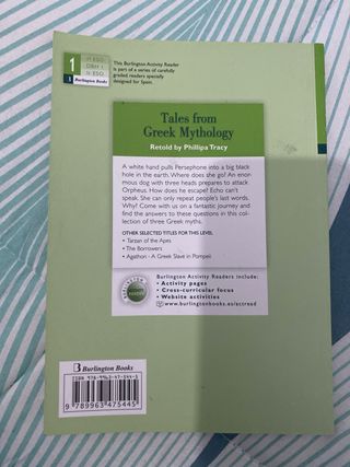 TALES FROM GREEK MYTHOLOGY 1§ESO BRN