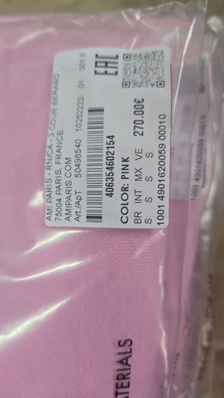 Camisola AMI Paris Rosa