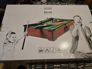 Mini mesa de billar con bolas