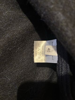 Chaqueta Amina Rubinacci Talla 40 Azul Oscuro