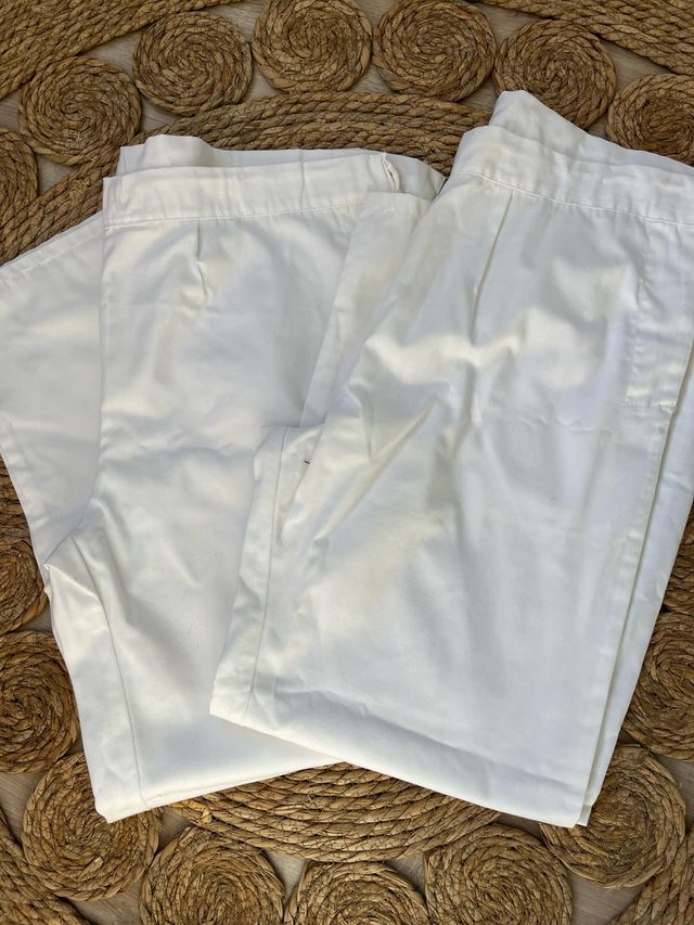 Pantalones blanco de trabajo
