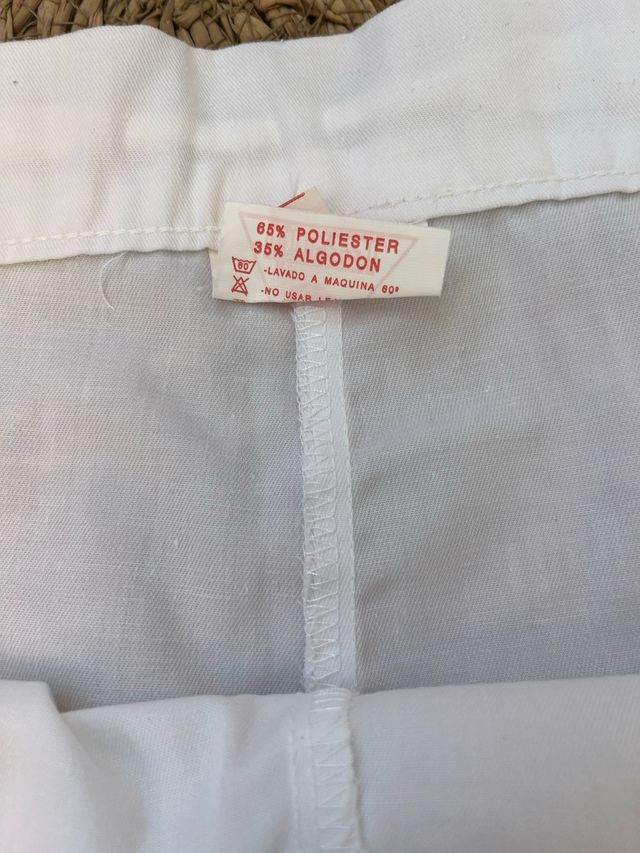 Pantalones blanco de trabajo