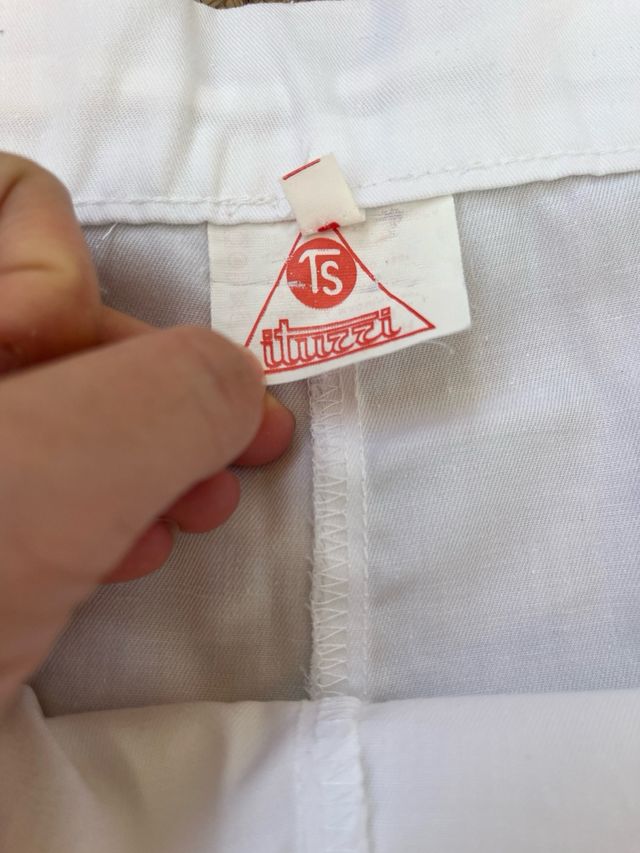 Pantalones blanco de trabajo