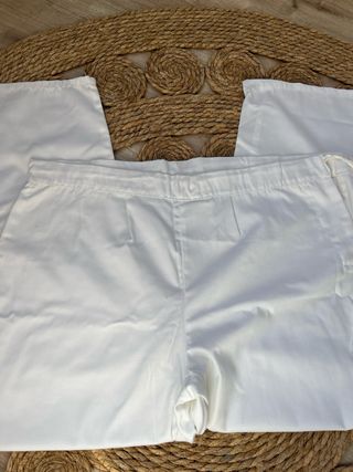 Pantalones blanco de trabajo