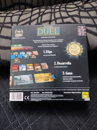 7 Wonders Duel Juego de Mesa