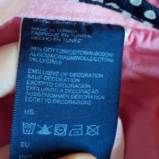 Falda de pana rosa Tommy Hilfiger