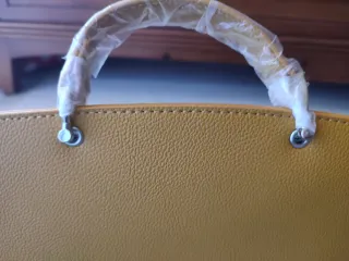 Bolso Campo Marzio mostaza y marrón