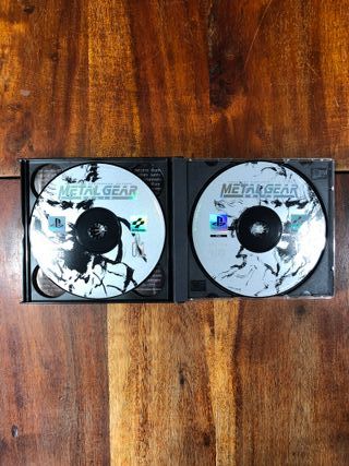 Metal Gear Solid + Silent Hill demo ps1 big box