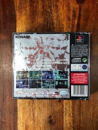 Metal Gear Solid + Silent Hill demo ps1 big box