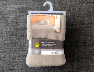 Juego sabanas 150 gasa de algodón (A ESTRENAR)