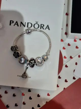 Pulsera Pandora con Charm Torre Eiffel