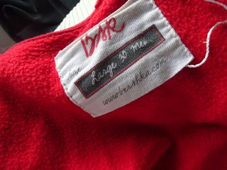 Chaqueta Béisbol/Universitaria Roja y Blanca