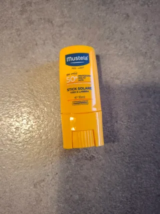 Mustela Stick Solare SPF 50+ Viso e Labbra 10 ml