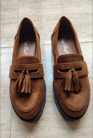 NUEVOS Zapatos mocasines n°37