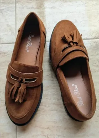 NUEVOS Zapatos mocasines n°37