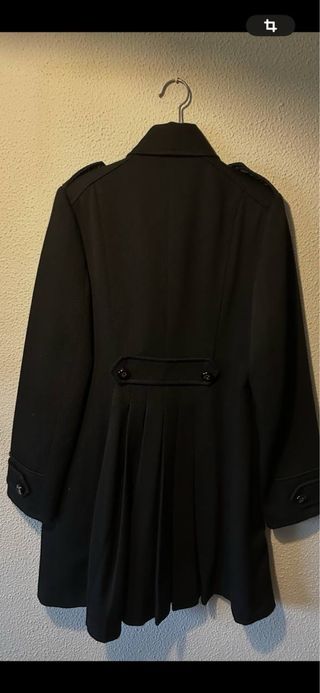 Abrigo marinero negro nuevo