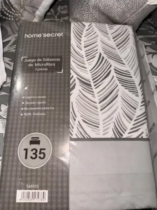 Juego de Sábanas Microfibra 135cm