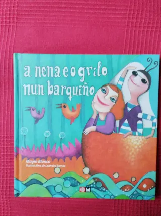 A NENA E O GRILO NUN BARQUIÑ