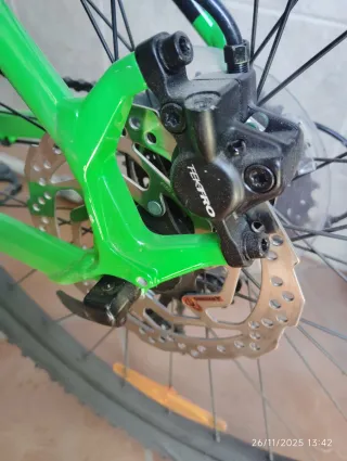 Bicicleta Montaña Verde Cannondale trail talla L