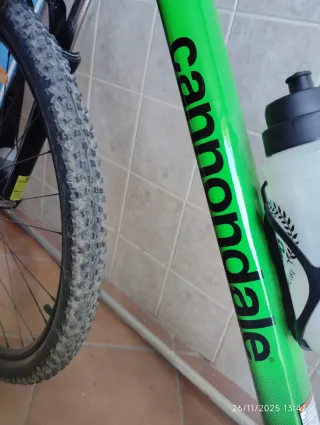Bicicleta Montaña Verde Cannondale trail talla L