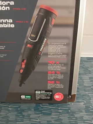 Parkside 12V Taladradora-lijadora tipo dremel