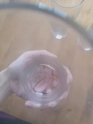 6 Vasos de Cristal Ikea