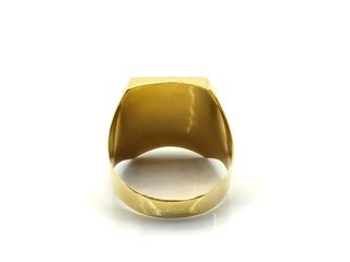 anillo oro 18k t. 24 (20,38 mm)