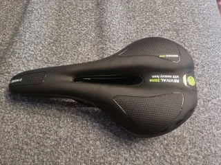 Sillín Gel MTB Gravel Negro