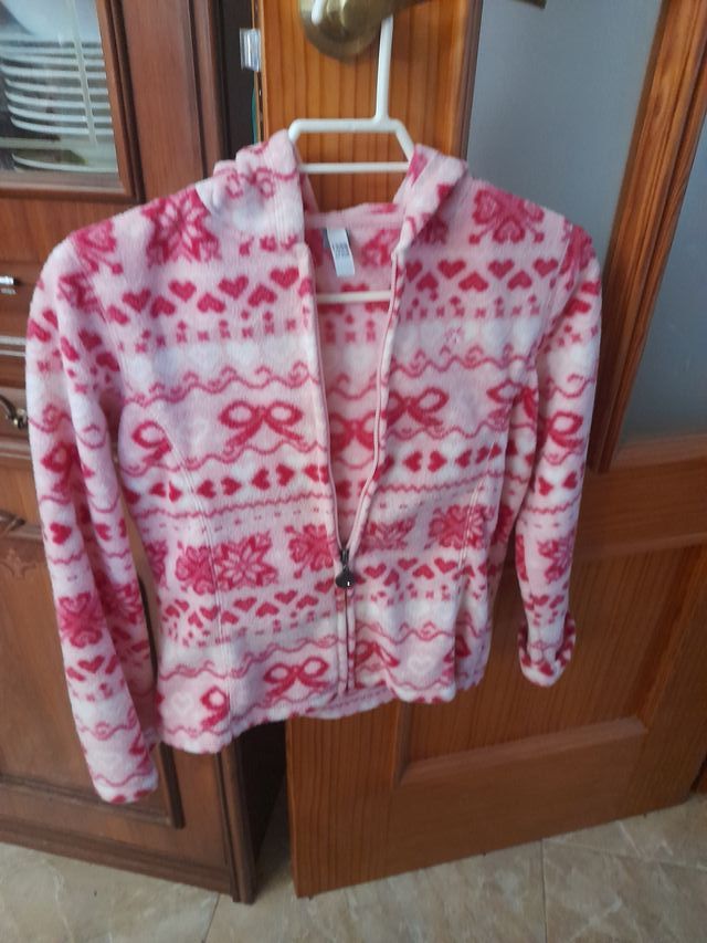 Polar con capucha para niña