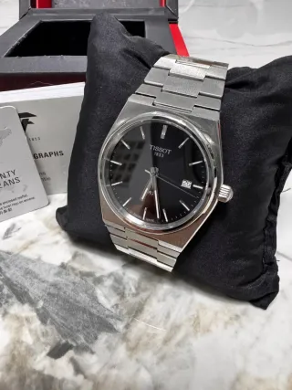 Reloj Tissot PRX Negro/Plateado